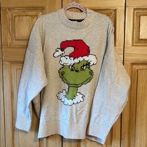 NWOT American Eagle Outfitters Grinch Holiday Sweater